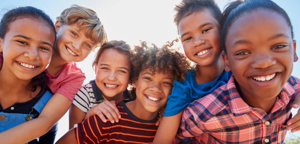 Happy, healthy young patients of Worcester Kids' Dentist